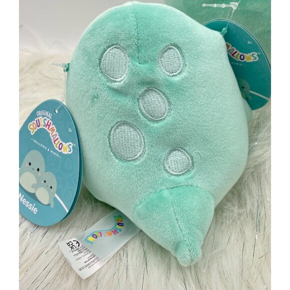 Squishmallow Plush NWT Mallow & Mini 12” 5” Nessie Loch Ness Monster Canadian - Picture 5 of 7